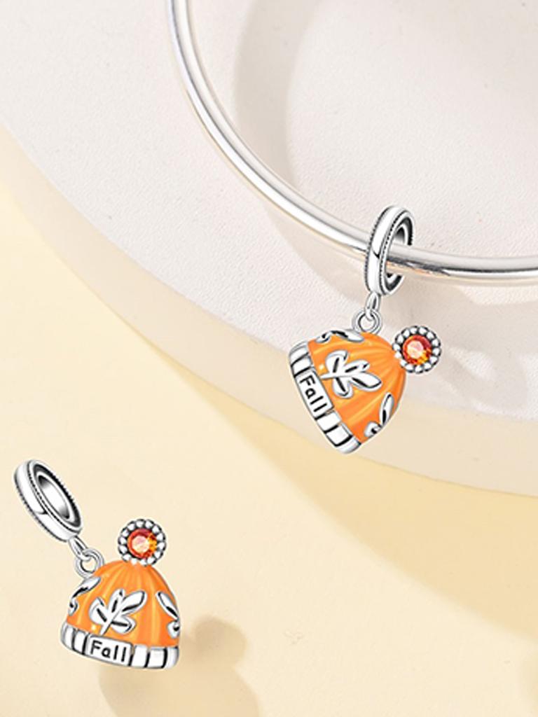 Vergulde 925 Zilveren herfst esdoornblad Bedels Passend op Originele 925 Charms Armband Bedels Sieraden Cadeaus voor Vrouwen