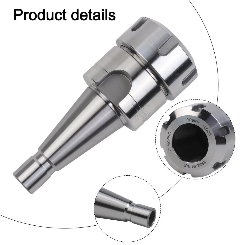 NT30 ER Collet Chuck CNC Toolholder Metric Milling Machine Collet Shank for Stable Clamping and Accurate Cutting Performance