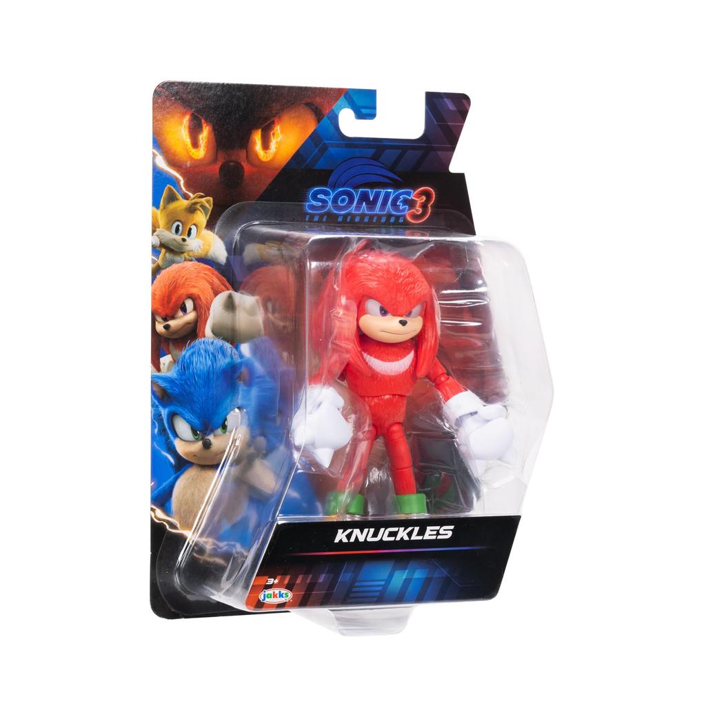 Sonic the Hedgehog Sonic 3 Film Action Figure Knuckles Giocattolo da Collezione Altamente Articolato Bambini Ragazze Licenza Ufficiale Film 3 Pollici 5 -