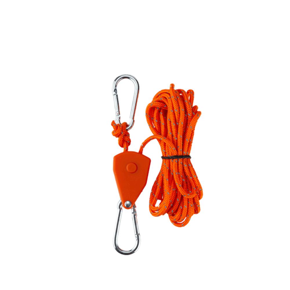 

Awning Rope Hook 4mm Tent Anchor Metal Lifting Pulley Fastening Wind Rope Buckle Camping Tent Tie