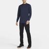 Nike Dri-Fit UV Vapor Golf Sport Mock-Neck Long Sleeve T-Shirt Men Tops Obsidian CU9803-451
