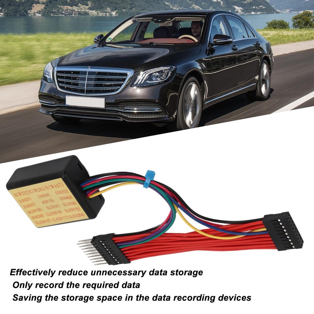 Car CAN Bus Filter Practical Storage Space Saving 18 in 1 Heat Proof Oil Resistant Car CAN Filter for Vehicle