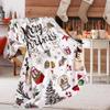Christmas snowman Printed Blanket for Sofa Bed Travel Camping Living Room Office Conditioning Blanket for All Seasons Gifts