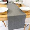 Jute Burlap Linen Party Banquet Wedding Table Runner Table Cover Tablecloth Home Decoration