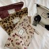 Flower Women's Makeup Bags Travel Toiletries Wash Bags Large Beauty Cosmetic Bag Multifunction Canvas Handbags Storage Organizer