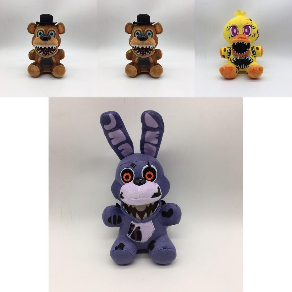 Five Nights At Freddy's Plush Toy Soft Stuffed Animal Chica Bonny Foxy Kids Gift 18cm