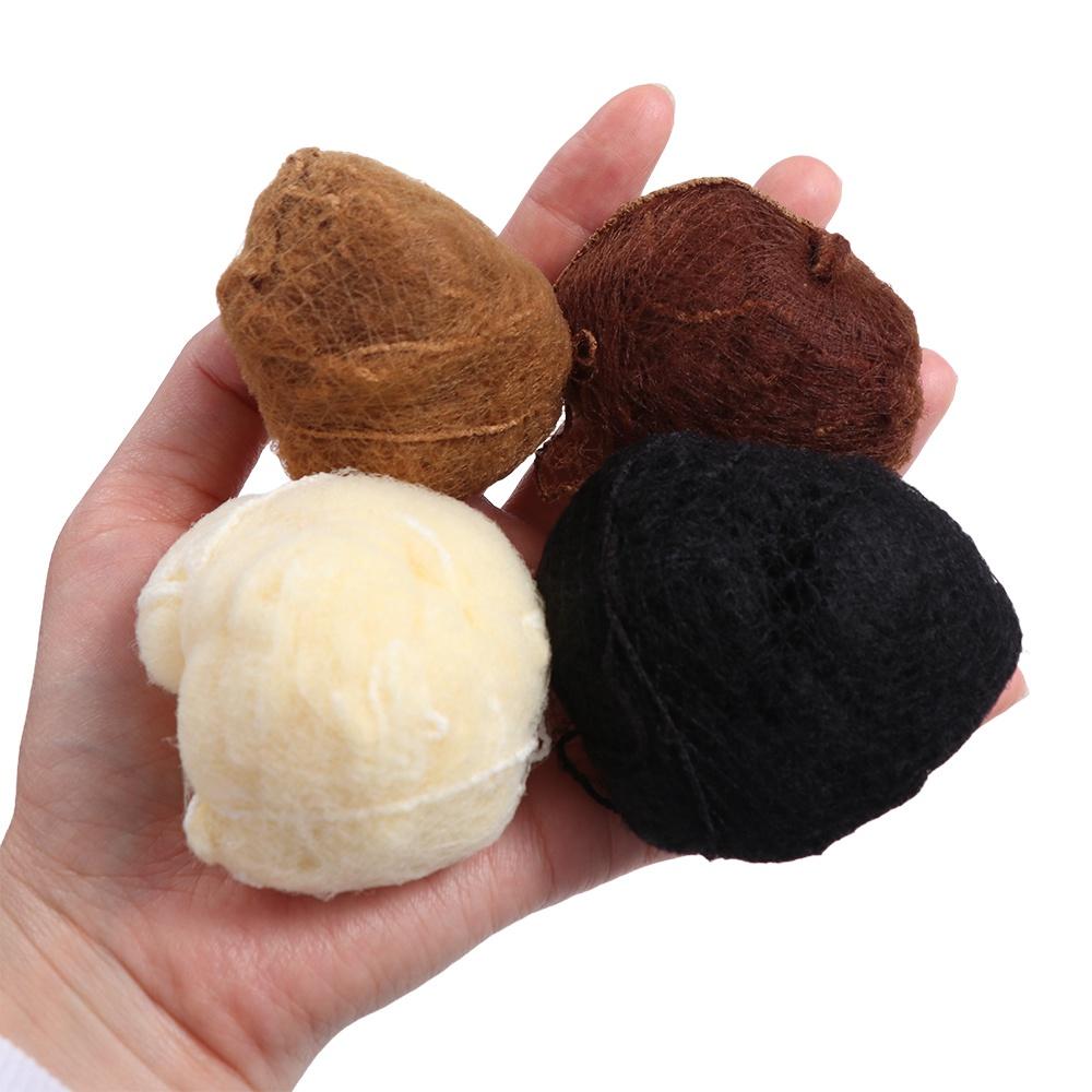 

20pcs Wig Cap Nylon Hairnets Breathable Invisible Hairnet Hair Styling Elastic Lines Hair Net чорний