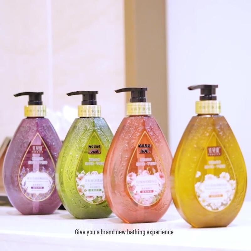 Foretty Lavender Liquid Essential Oil Shower Soap