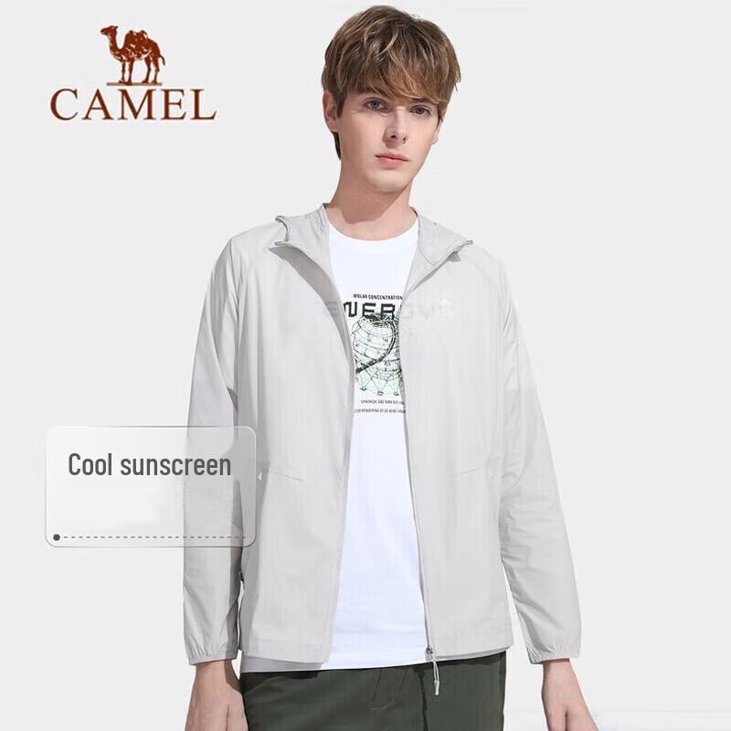 CAMEL Outdoor UV Protection Hooded Sun Shirt XXL