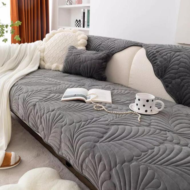 Thickened Plush Sofa Cushion - Non-slip,  Modern Style, Suitable for 1-4 Seater Sofas and Sectionals, Can Be Used in Living Room, Bedroom, Office