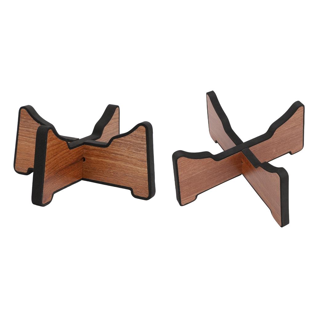 Ethereal Drum Stand Silicone Sound Insulation Layer Detachable Wooden Display Rack Handpan Tongue Dr