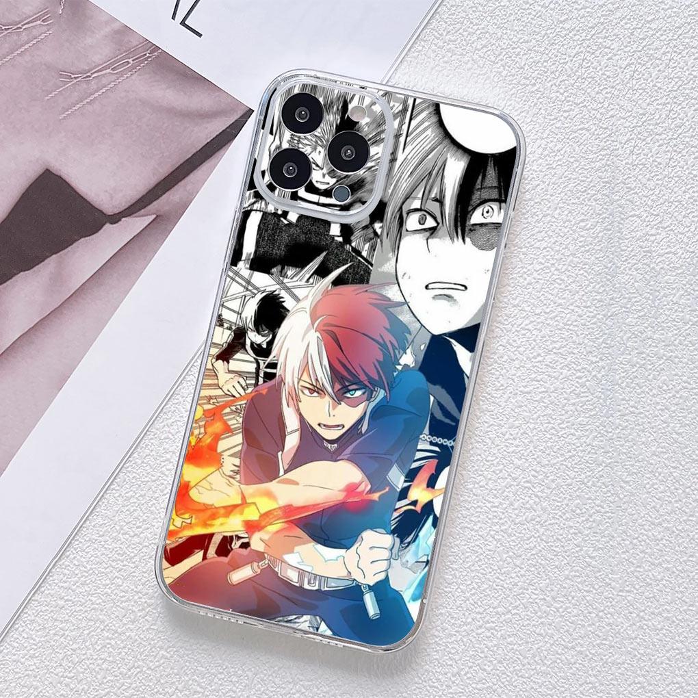 Boku My Hero Academia BNHA Shoto Todoroki Phone Case for Samsung Galaxy A04 A14 A23 A34 A54 M23 M33 M52 M53 M30S M31 M51 M21