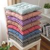 1Pc With Strap Office Supplies Cushion Winter 40x40CM Thicken Window Seat Cushion Warm Cotton Pad Student Fart Pad