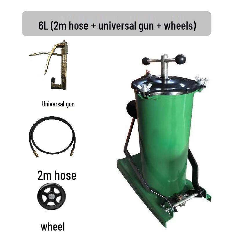 Foot Pedal High-Pressure Grease Gun