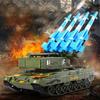 1:40 Alloy Kids Military Vehicle Toy Tank Guided Missile Model Wonderful Children Gift