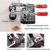 35mm Concealed Hinge Jig,Cabinet Door Hinge Mounting Jig Metal Cabinet Hinge Jig Drill Guide with 2 Retaining Clips
