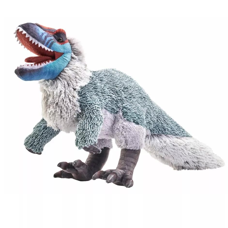 Wild Republic Yutyrannus Dinosaur Plush Toy, Artist, 20" (27445), W19 x D53 x H24cm