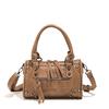 European and American Fashion Rivets Large Capacity Pillow Bag Bowling Motorcycle Handbag Single Shoulder Crossbody Women's Bag