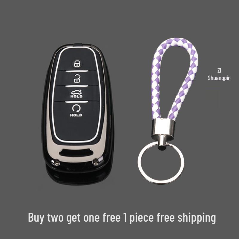 Handmade Braided Leather Keychain: Practical & Stylish Waist or Bag Charm