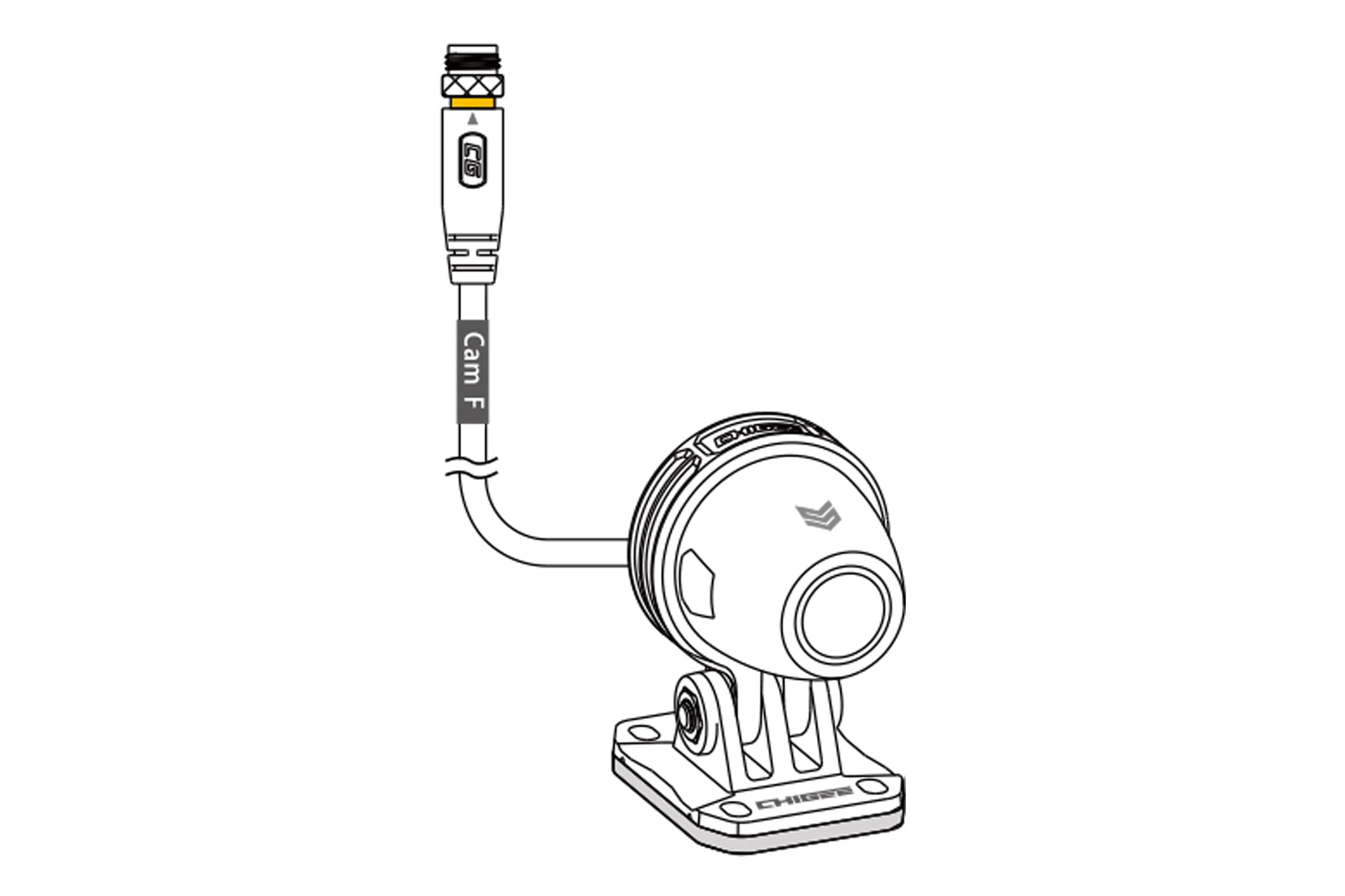 

TANAX x CHIGEE Мотоциклетный смарт-монитор AIO-5 Lite Опциональная передняя камера SRS-P4