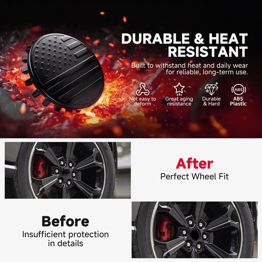 4pcs 83mm Automobile Parts Hubcap Car Wheel Hub Center Cover For Chevrolet Pickup Truck GMC Recreational Vehicle