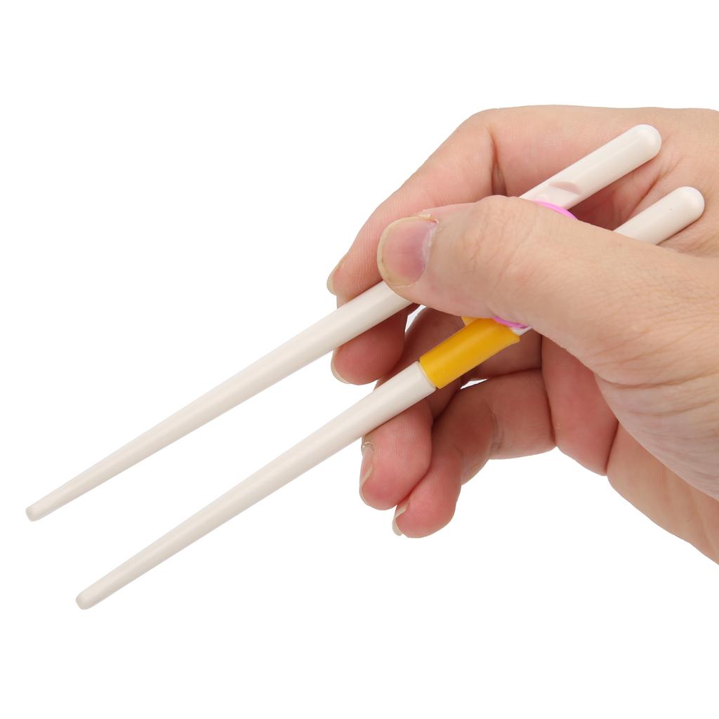 1 Pair Children s Training Chopsticks Flat Rounded Head Reusable Learning Chopstick Helper