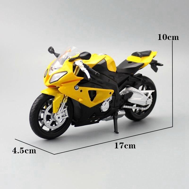 Alloy Model Motorcycle With Inertial Drive For Children And Collectors Gift