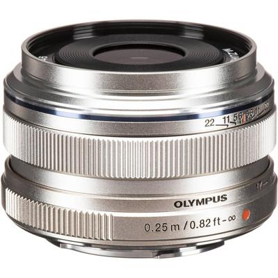 Olympus Digital objektiv 17 mm Micro Four Thirds til Olympus M.Zuiko - Vidvinkel - - f/1.8 - - E-P3, E-P5, E-PL1s, E-PL3, E-PL5, E-PL6, E-PM1, E-PM2,