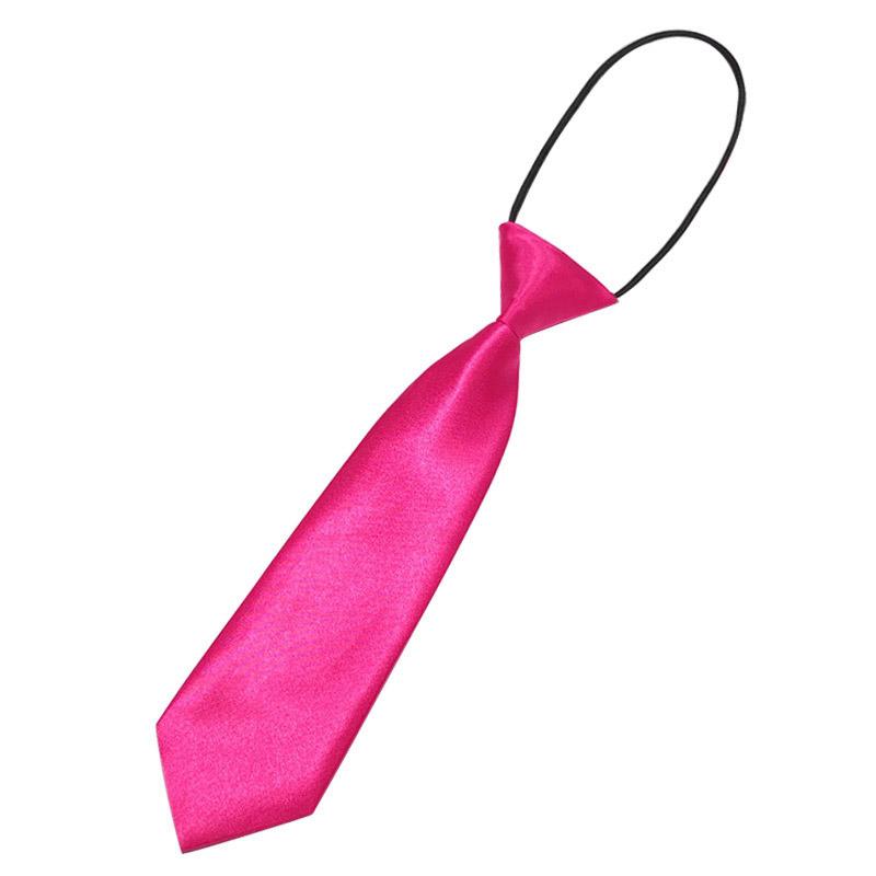 Παιδική Μονόχρωμη Μικρή Γραβάτα Αγόρια και Κορίτσια Απλό κοντό ελαστικό λουράκι Μωρό Παιδιά Παιδιά Μαθητές Δημοτικού