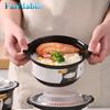 Microwave Rice Cooker with Lid - Non-Stick,BPA-Free, Easy-Clean Lunch Container for Quick Meals&Single Servings, Includes Steam Vent& Transparent Lid