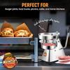 5-inch Commercial Burger Patty Maker Stainless Steel Hamburger Press with 400 Pcs Patty Papers for Beef Pork Chicken Patty in S