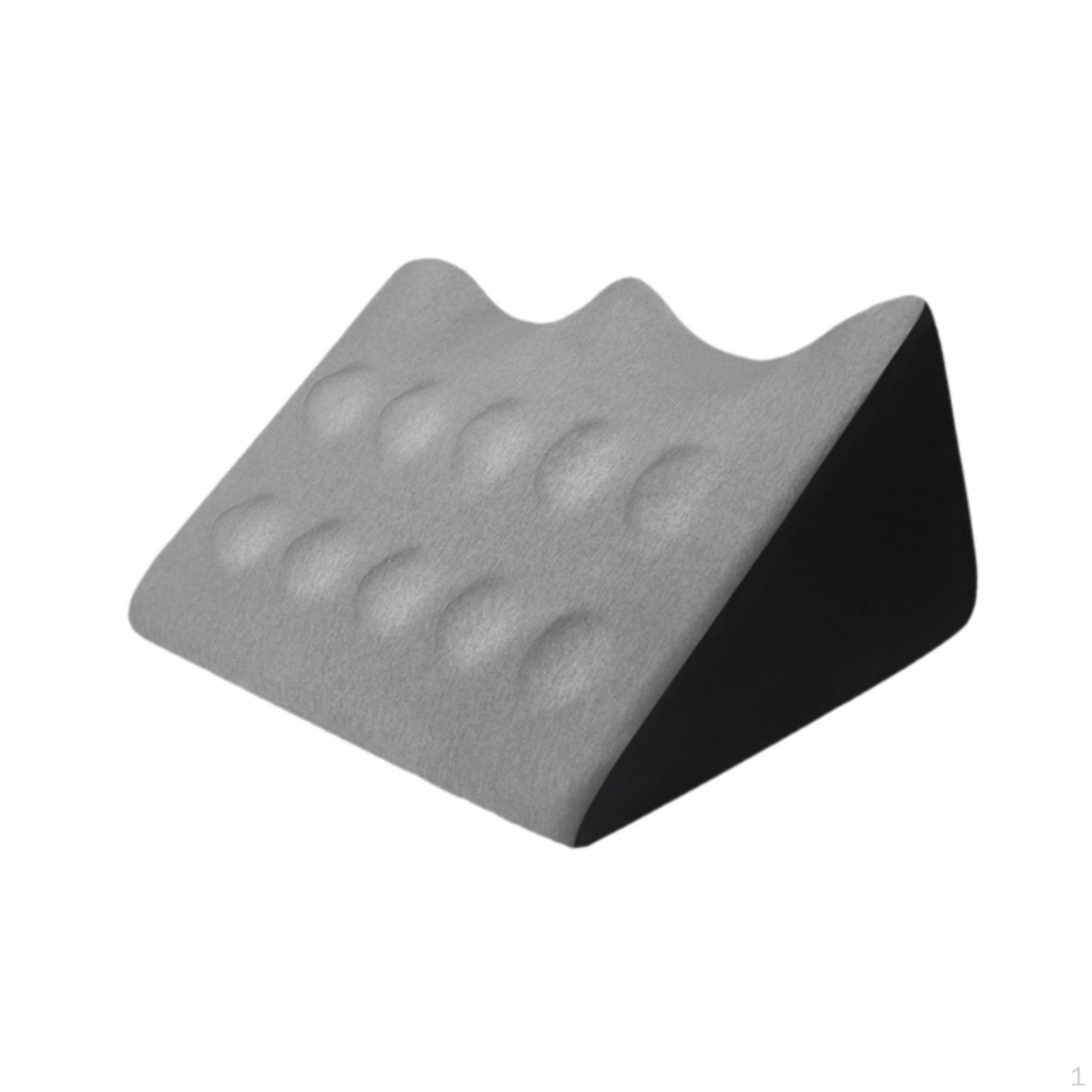 

Подушка-клин для кровати Подушка для спины Дом Пена с памятью Удобный Массаж Нога от храпа Бок Gray