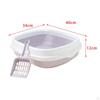 Cat Toilet Easy To Clean Nonstick Stronger Cleaning Detachable Travel for Lawn