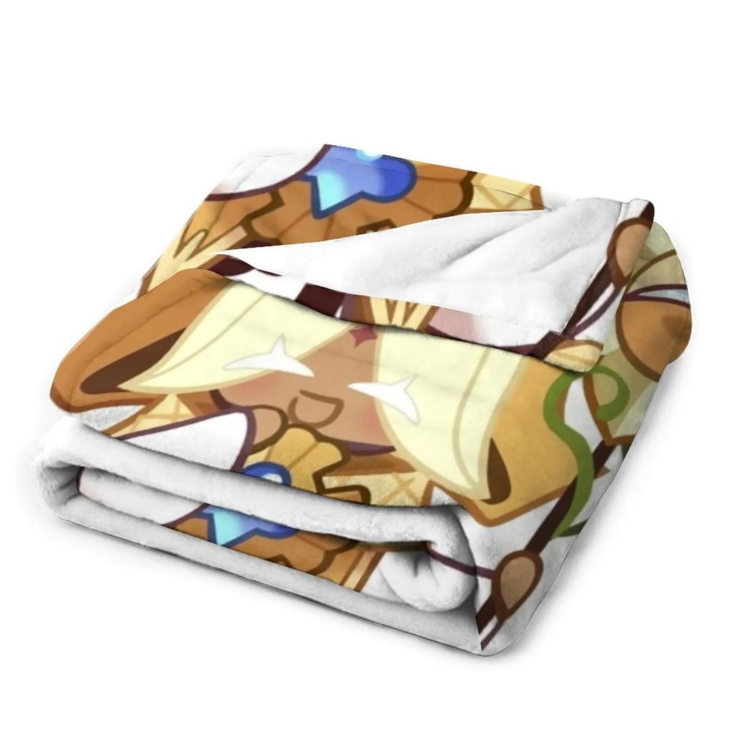 Pure Vanilla Cookie (Cookie Run Kingdom) Throw Blanket Cute Plaid Summer Softest Blankets