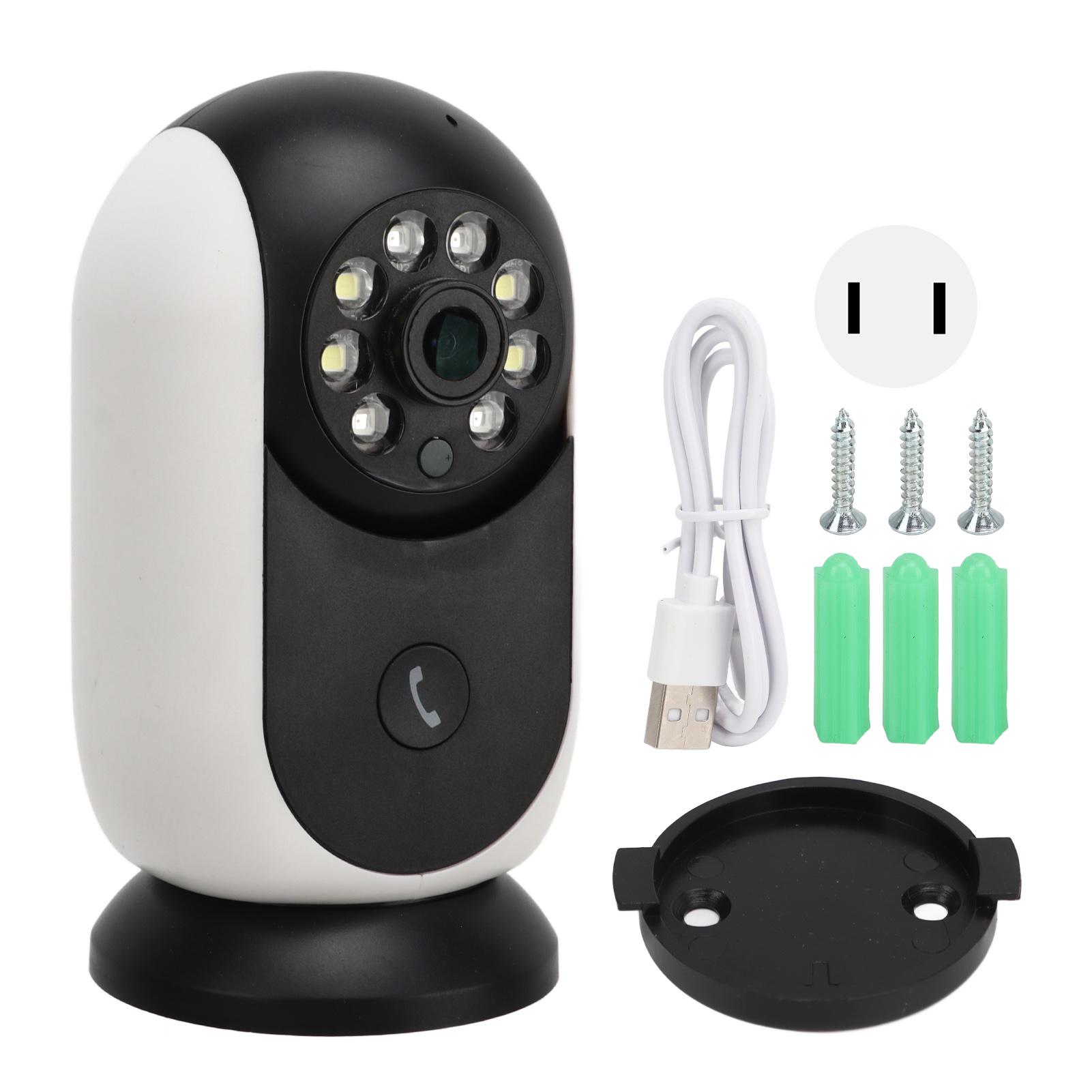 

Home Security Camera WiFi HD Wireless Smart Remote Monitor Surveillance Camera with Dual Light