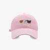 Embroidered Cartoon Cute Baseball Cap Wide Brim Cap Stylish Material Durable
