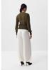 2026 New Soft Round Neck Hollow Out Women's Cardigan - European American Elegant Lazy Style Knit Sweater Coat.