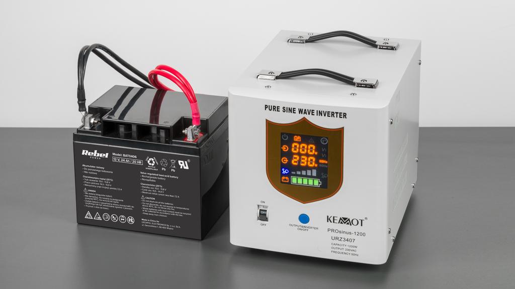 12V 17Ah Gel-Batterie Rebel USV-Netzteil PIEC