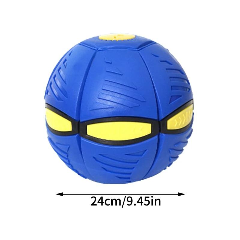 1PCSBouncyStomp Ball Magic Flying Saucer Ball Puzzle Pet Childrens Toys Indoor Outdoor Decompression Transformation Sports Balls