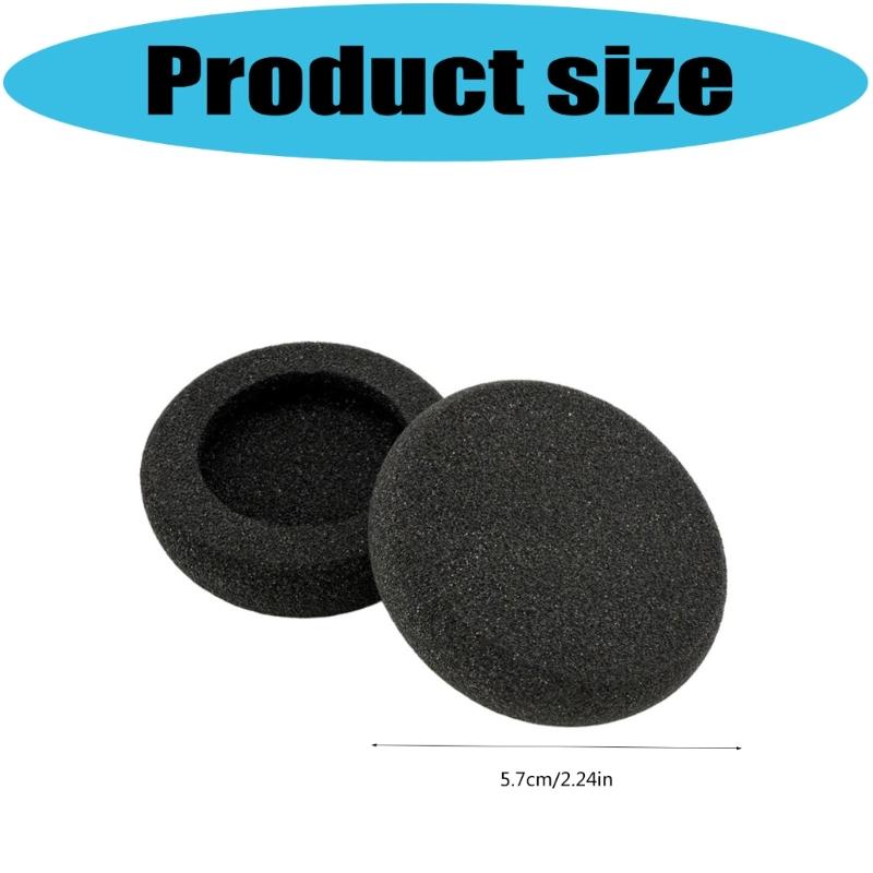 Replacement Earpads for GN2000 BIZ 2300 Headphones Sponges Cushions Cover Case Earphone Repair Part