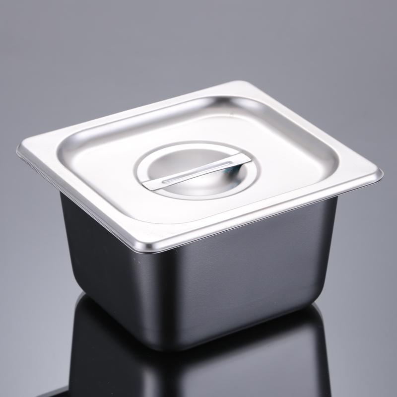Stainless Steel Rectangular and Square Pans, Plates, Seasoning Boxes, Ice Cream, Jam, Powder, and Milk Tea Containers