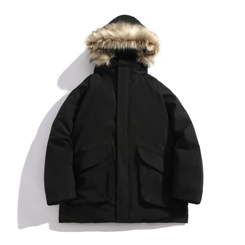 

Мужская куртка из толстого хлопка Down Cotton, универсальная, ветрозащитная и теплая Parker L