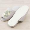 LANCETTI Senko Liguria Size 47169 Slippers, 23.5-25cm, Beige,