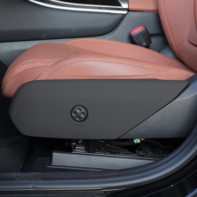 For Mercedes Benz C E GLC Class W206 X254 W214 Leather Car Seat Panel Cover Interior Decoration Modification Accessories