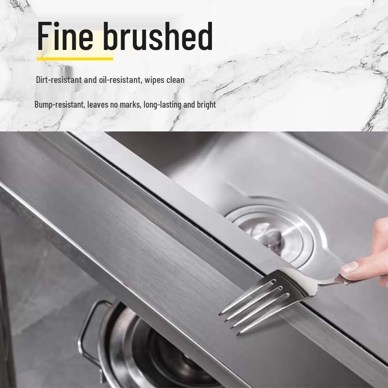 Beifu Stainless Steel Floor-Standing Kitchen Sink with Faucet