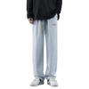 Jeans Men's Spring and Autumn American High Street Loose Straight Wide-leg Pants Trendy Casual Trousers