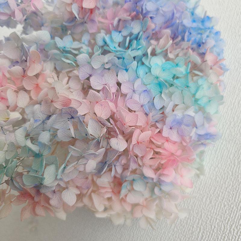 Blue Series Dried Flower DIY Kit: Hydrangea, Thousand-Layer Gold, Eucalyptus Leaf Souvenir Decoration