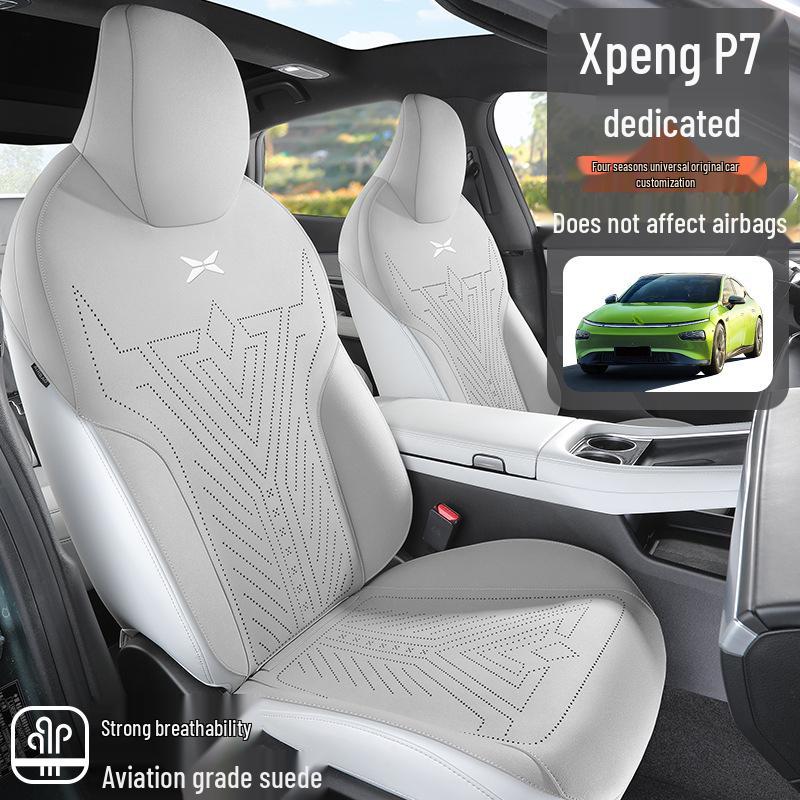 Xpeng P7 Universal Semi-Surround Car Seat Cover for All Seasons