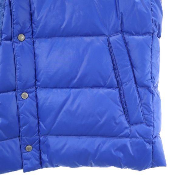 unused Johnbull Denier Nylon Loom Down vest M Blue PERMAWARM Men's Used