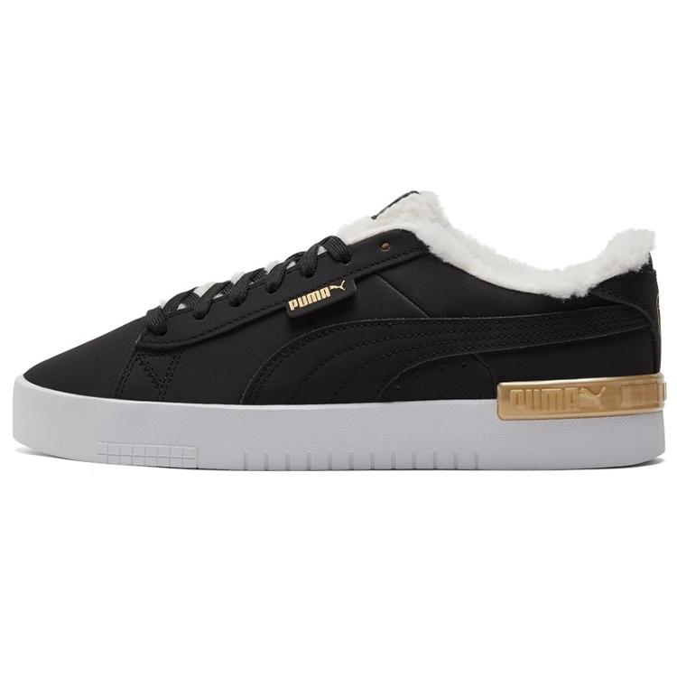 (WMNS) PUMA Jada Teddy Ws Fleece Lined Skateboarding Shoes Black Women s 382703-01 EU 35.5